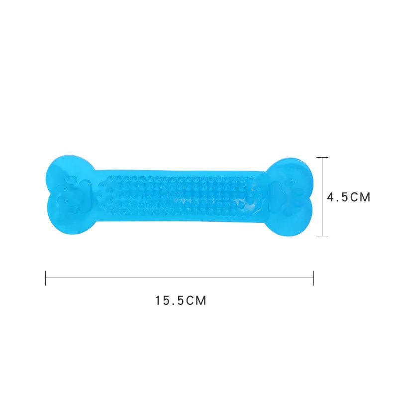 Aggressive Rubber Bone Toy