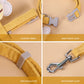 Cat/Dog Harness Leash Collar Set Adjustable