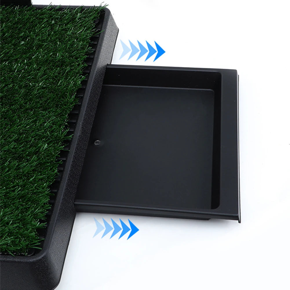 Dog Poop Toilet Mat Artificial Grass Pee Pad Dog Grass Large Patch Washed Reusable Training Potty Indoor Puppy Pee Potty Tray