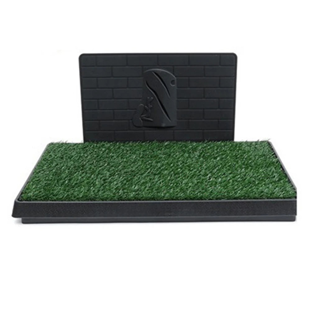 Dog Poop Toilet Mat Artificial Grass Pee Pad Dog Grass Large Patch Washed Reusable Training Potty Indoor Puppy Pee Potty Tray