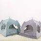 Foldable Sweet Princess Cat Bed