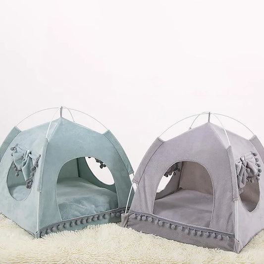 Foldable Sweet Princess Cat Bed