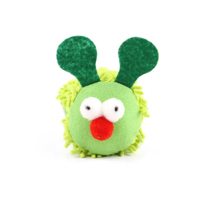 Caterpillar Catnip Molar Chew Toy