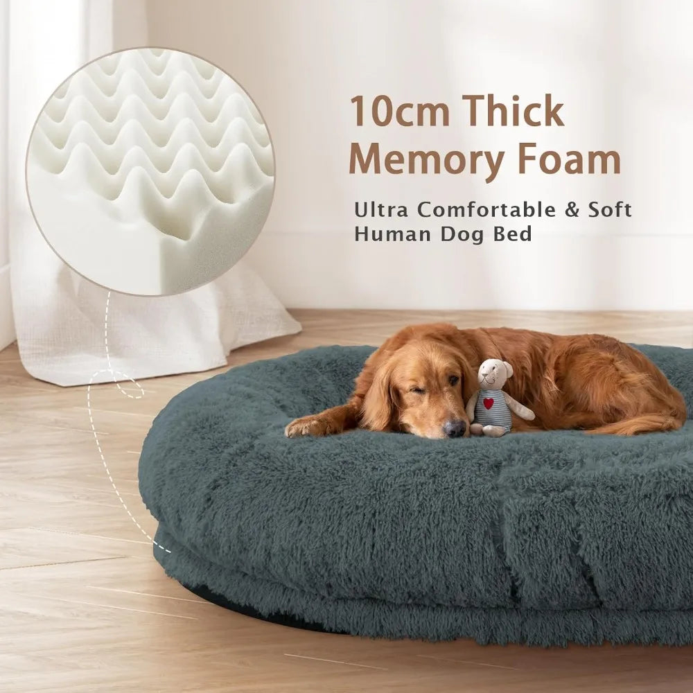 ROOMTEC Human Dog Bed, 71''x45''x12''