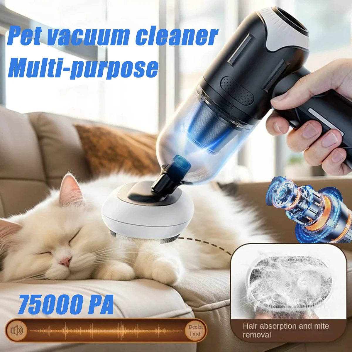 Wireless Vacuum Cleaner Pet Hair Cleaning Remover