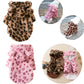 Fleece Dog Hoodie Winter Warm Pet Dog Clothes