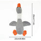 1PC Dogs And Cats Tricolor Wild Goose Plush Sound Toy Grinding Teeth Bite Resistant From High Boredom Pet Supplies