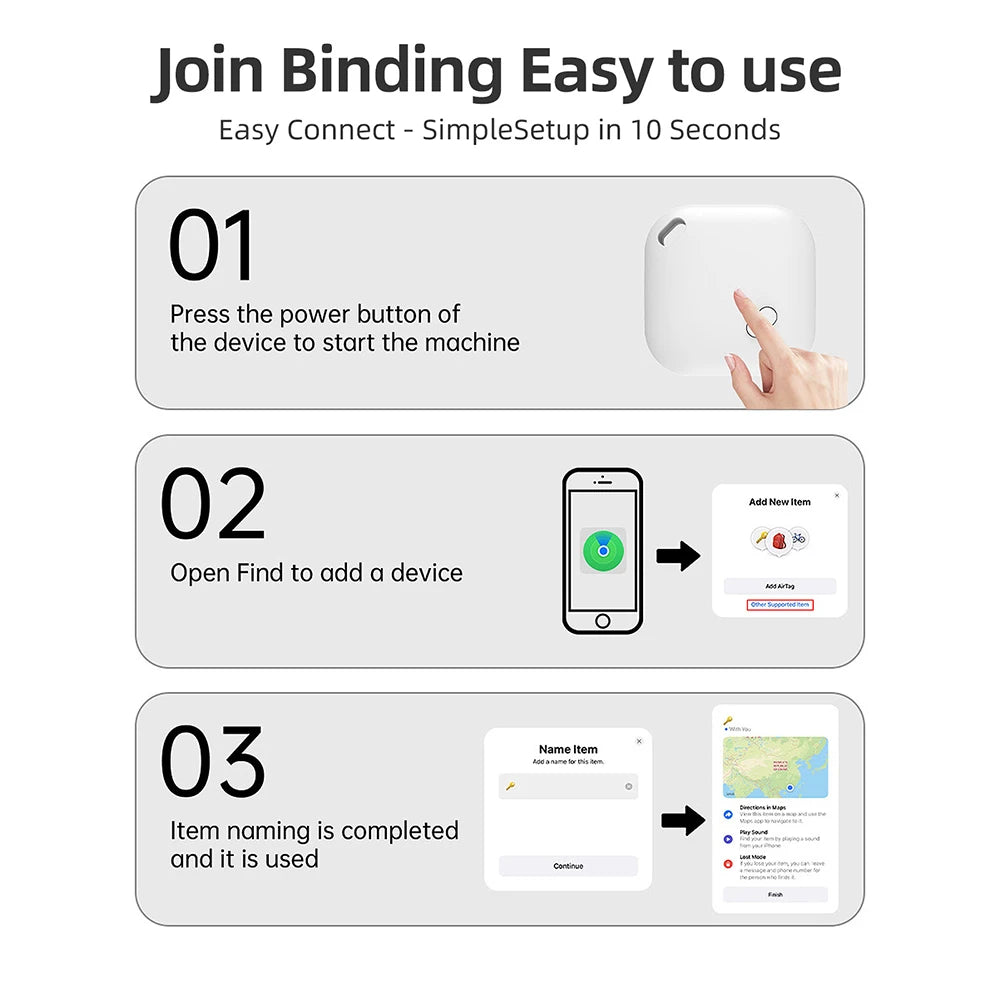 Mini GPS Tracking Device For Apple