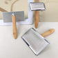 Dog Brush Pet Hair Remover Massage Cat Brush Pet Grooming Stainless Steel Combs for Cats Hair Knot Opening