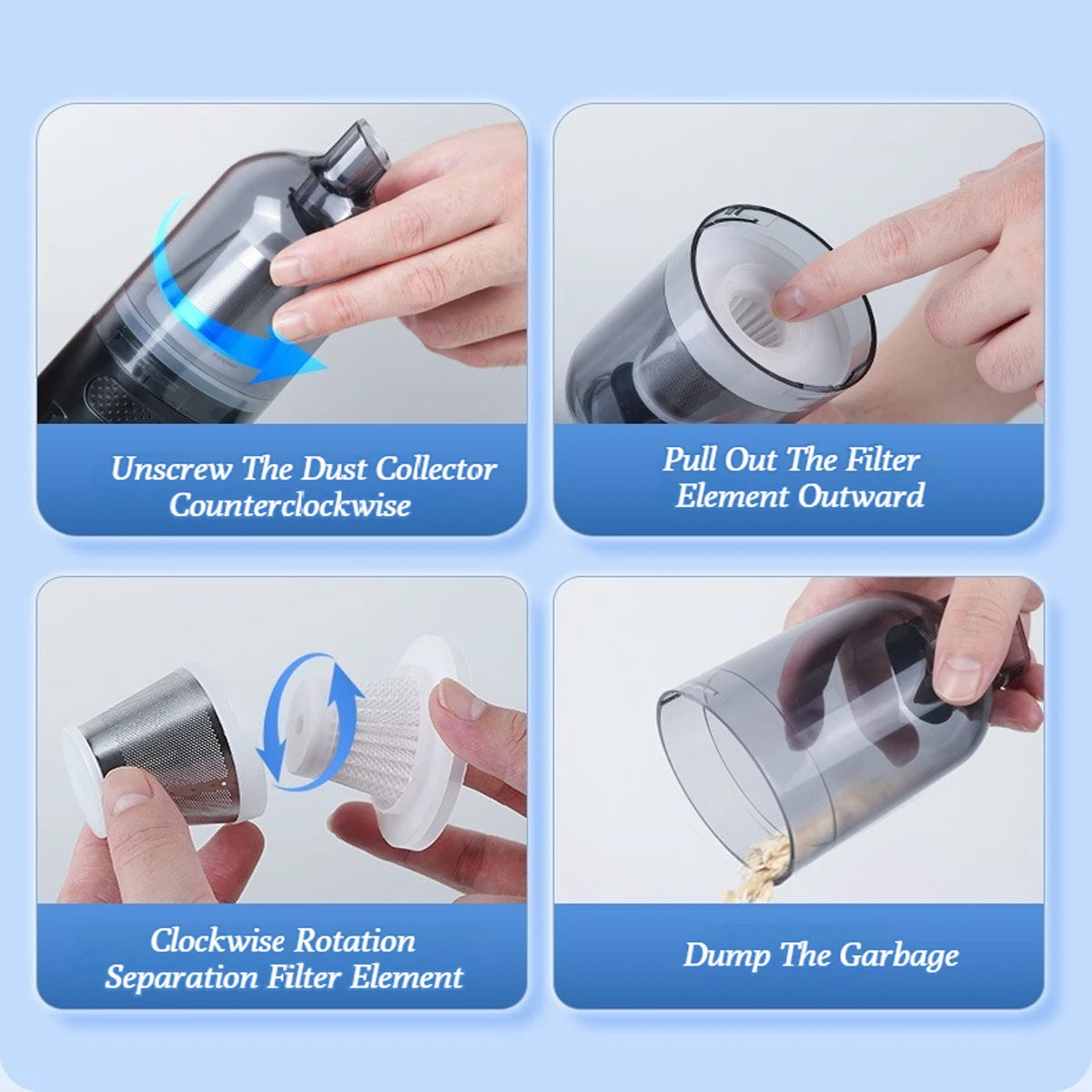 Wireless Vacuum Cleaner Pet Hair Cleaning Remover