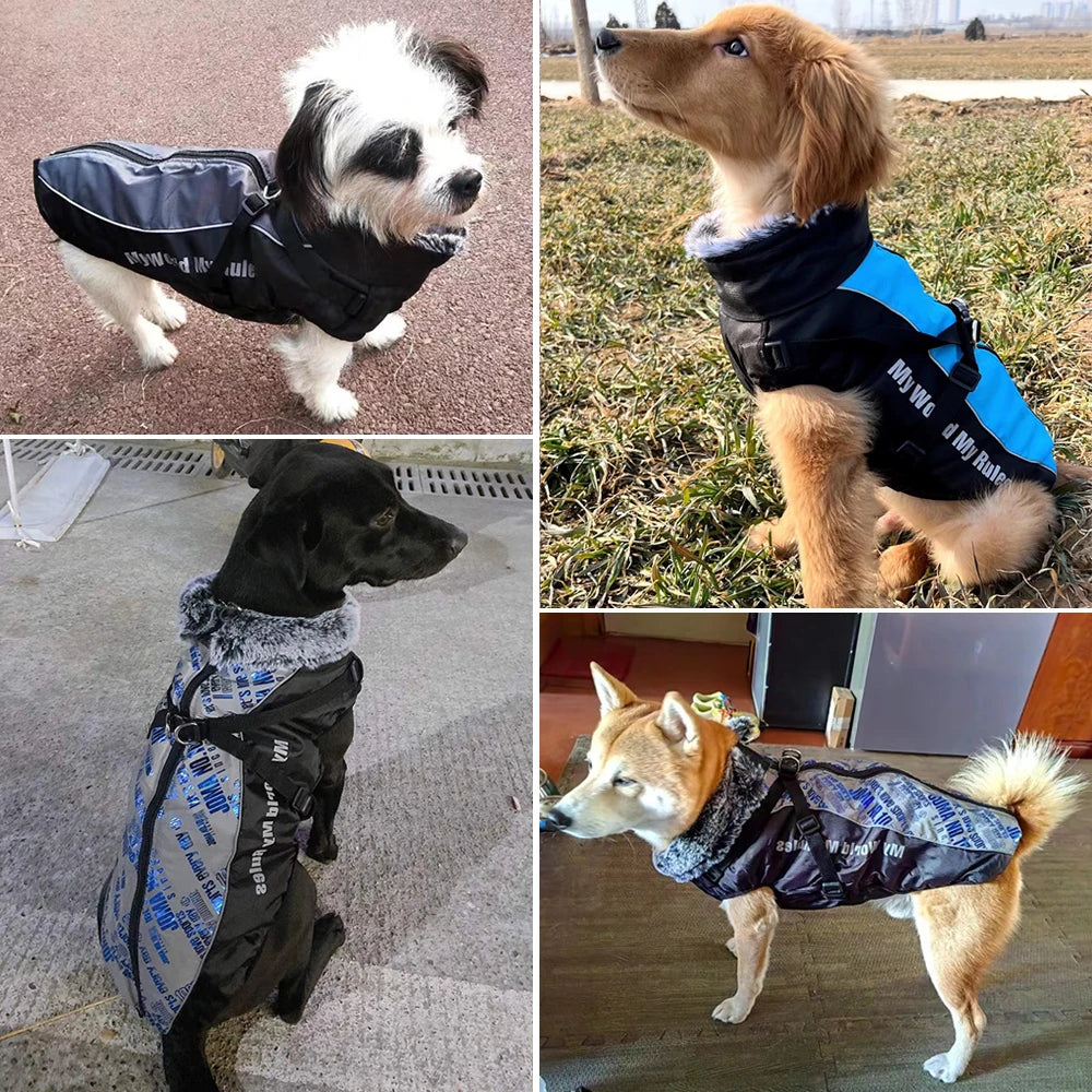 Large Dog  Waterproof Dogs Jacket
