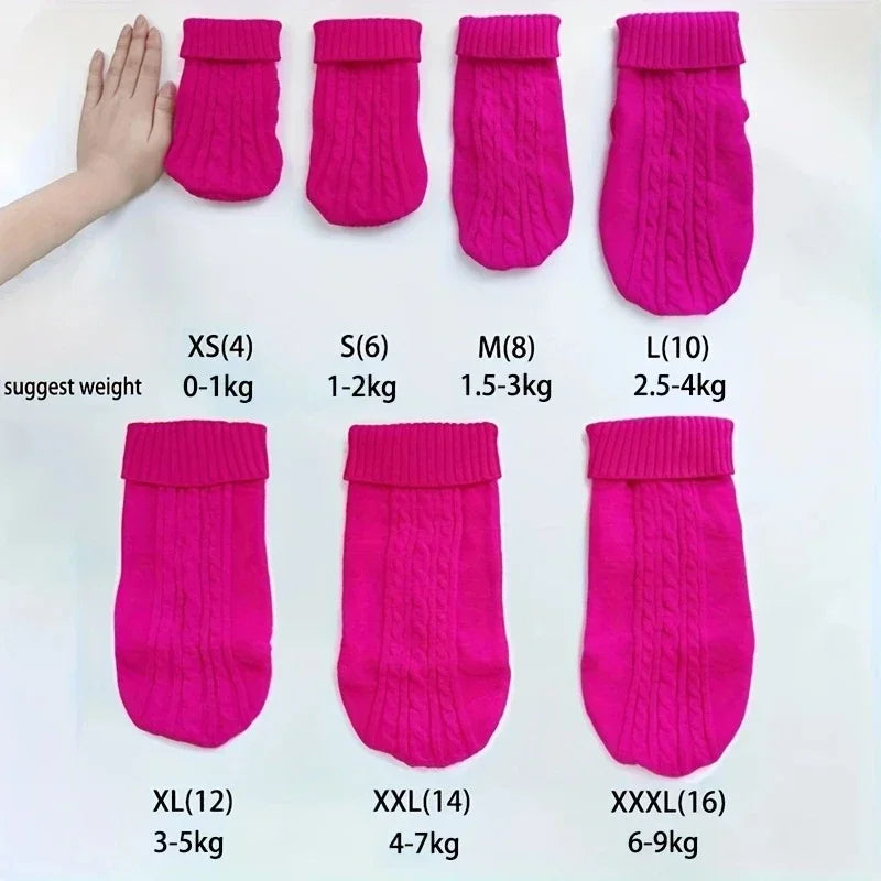Knitted Pet Clothes Sweater