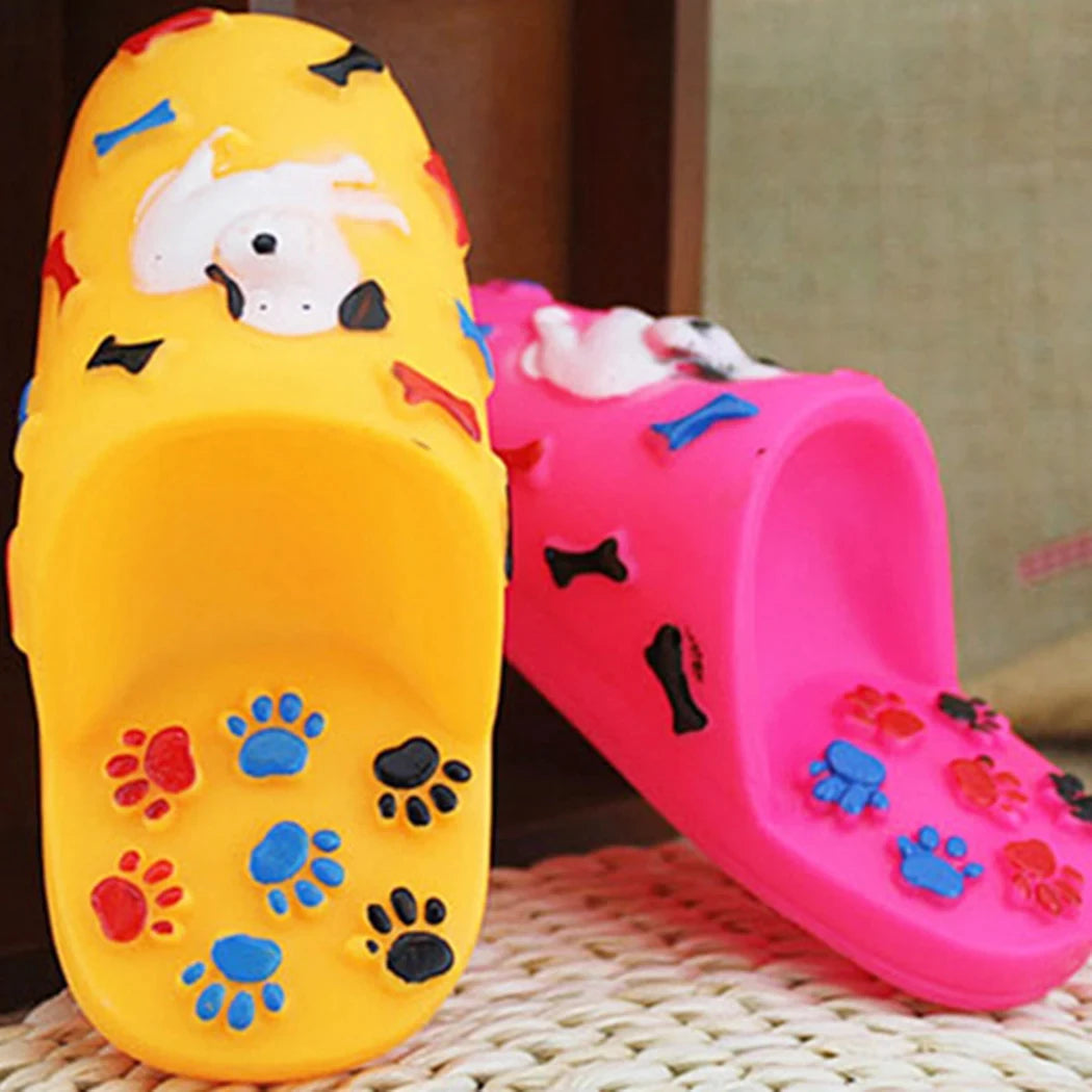 Pet Toy Bite Resistant Slippers