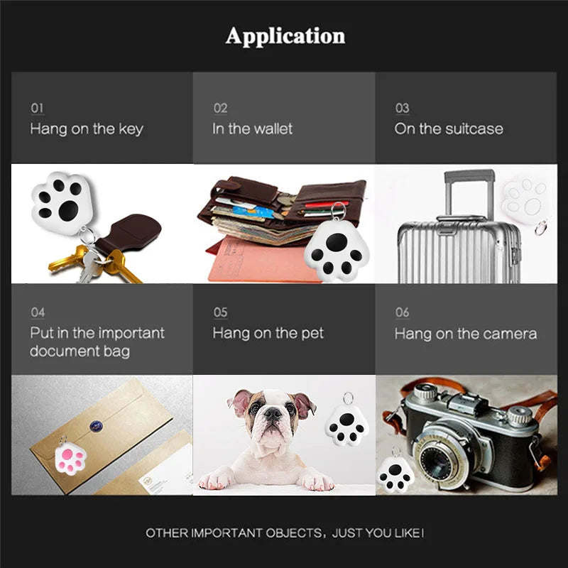 Mini GPS Locator Tracking For Ios / Android Smart Finder for pets
