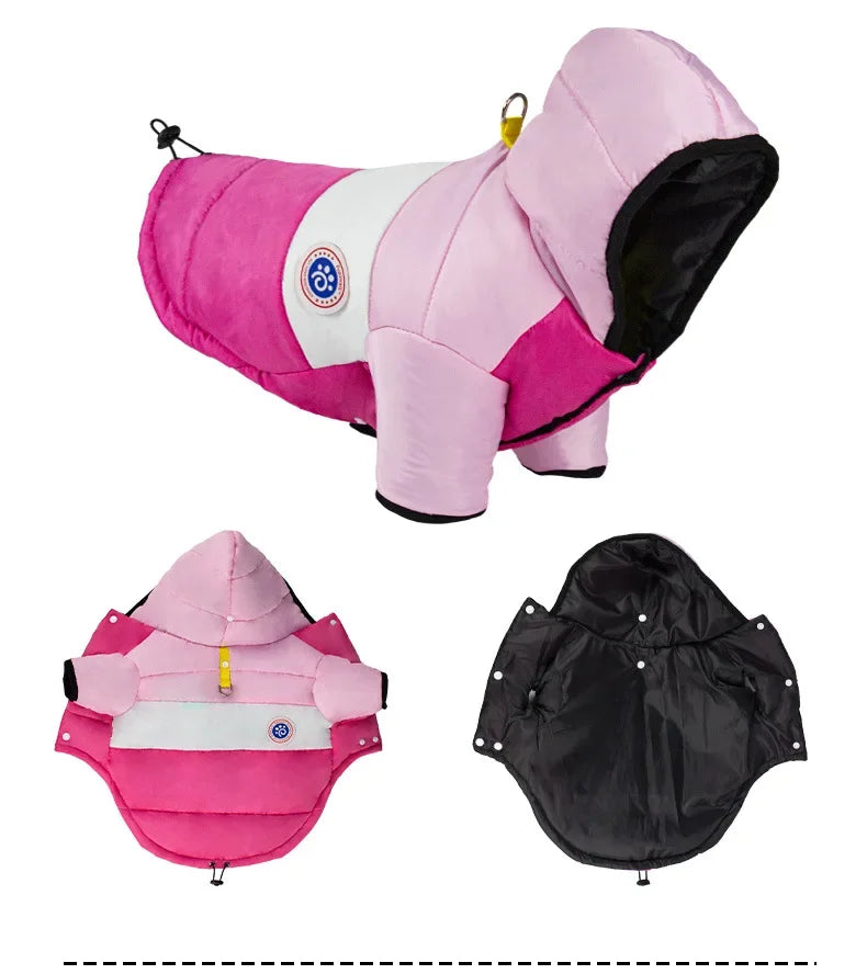 Dog Winter Pet Cotton Jacket  For Small Medium Dogs Cats