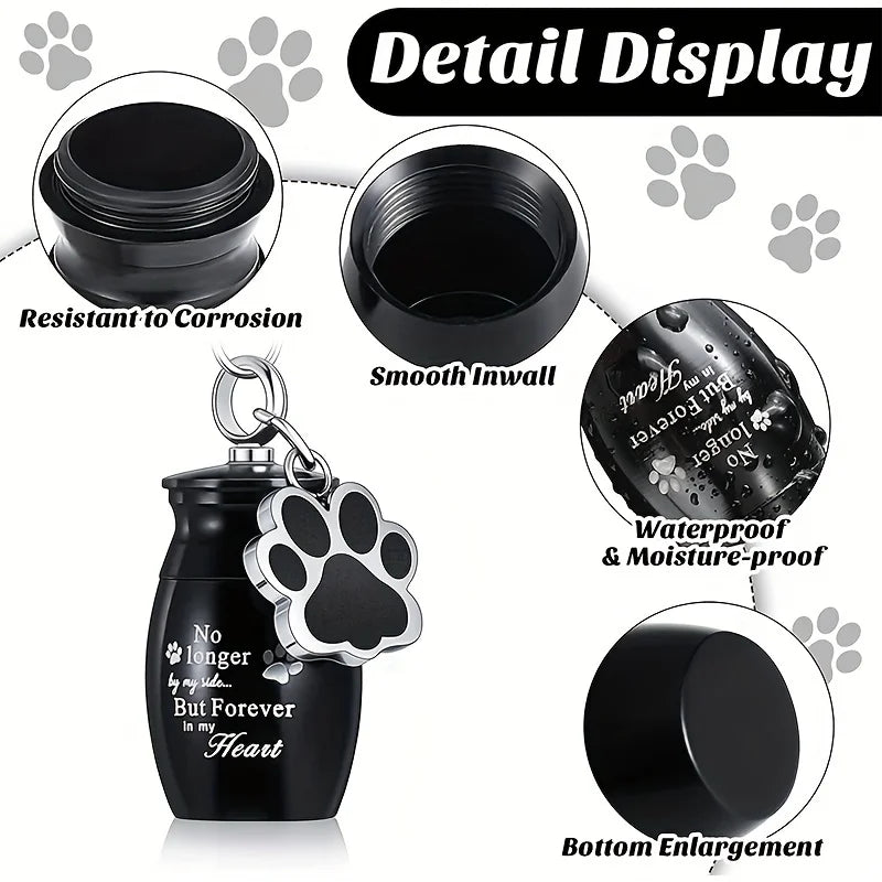 Pet Urns Keychain Dog/Cat  for Memorial Ashes