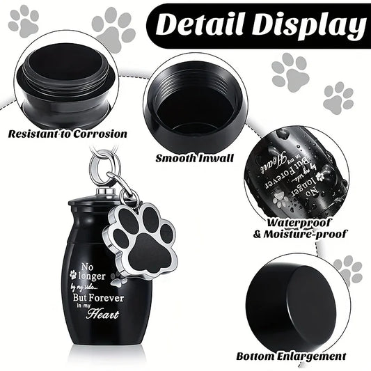 Pet Urns Keychain Dog/Cat  for Memorial Ashes