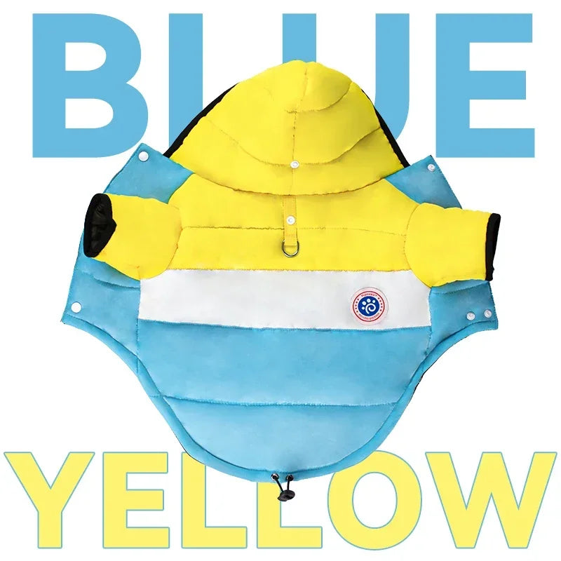 Dog Winter Pet Cotton Jacket  For Small Medium Dogs Cats