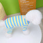 Pet Jumpsuits Fashion Striped