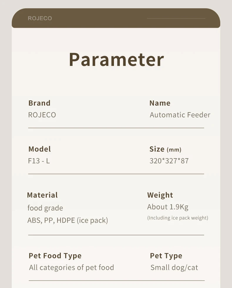 Automatic Pet Feeder