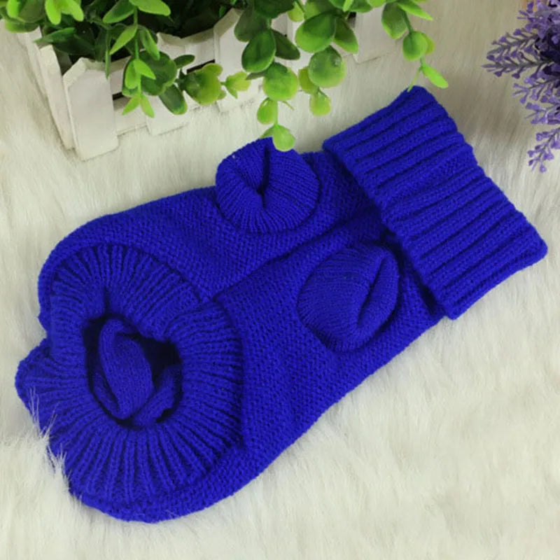 Knitted Pet Clothes Sweater