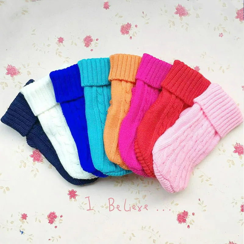 Knitted Pet Clothes Sweater