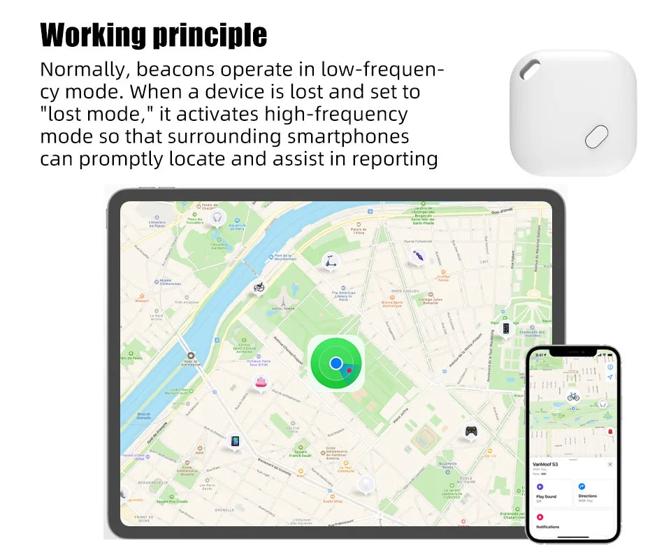 Mini GPS Tracking Device For Apple