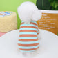 Pet Jumpsuits Fashion Striped