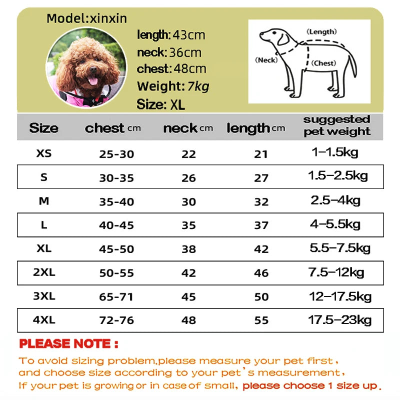 Pet Dog Raincoat
