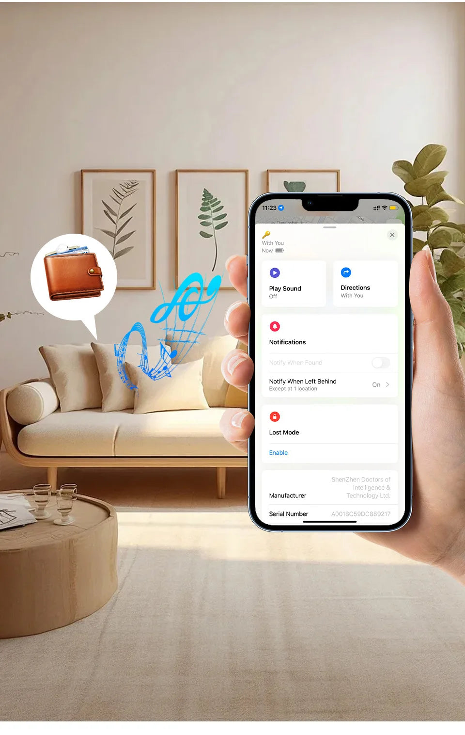 Mini GPS Tracking Device For Apple