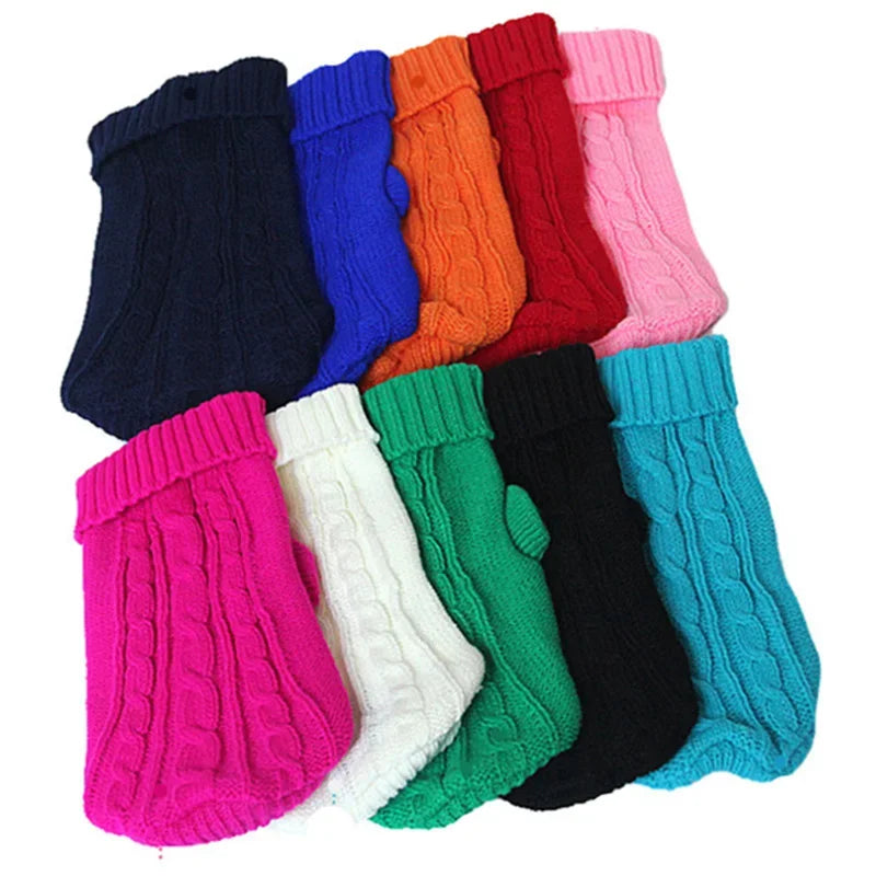 Knitted Pet Clothes Sweater