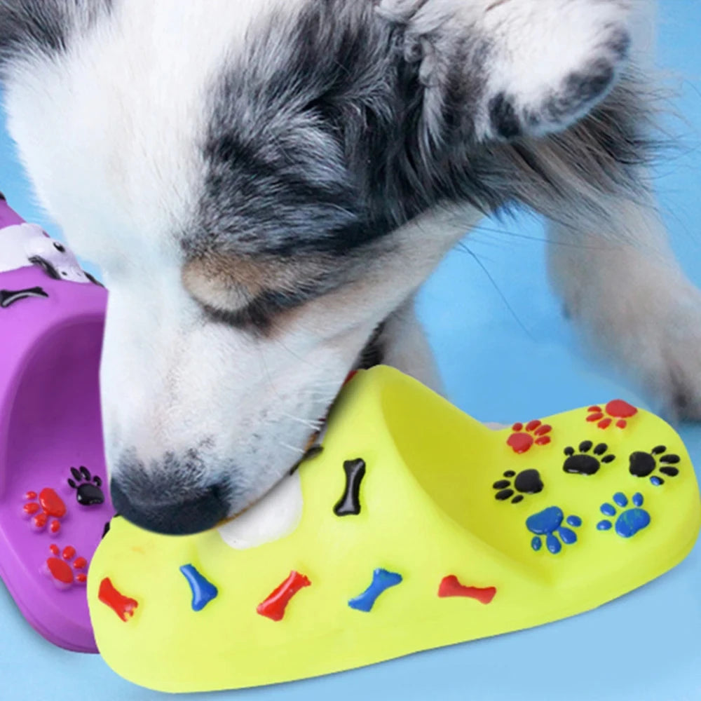 Pet Toy Bite Resistant Slippers
