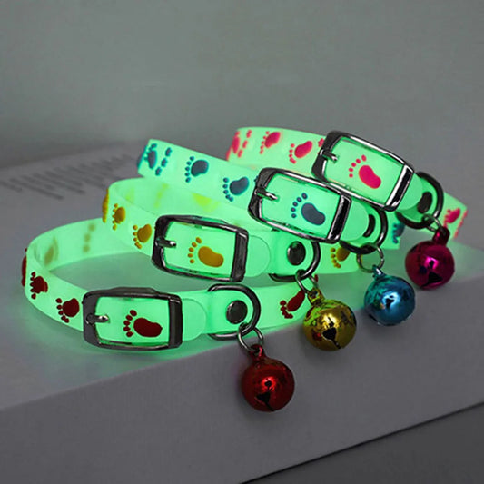 Luminous Cat Necklace Glowing Collar