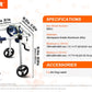 2 Wheels Pet Wheelchair for Back Legs