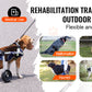 2 Wheels Pet Wheelchair for Back Legs